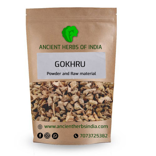 Natural Dried Gokhru Powder