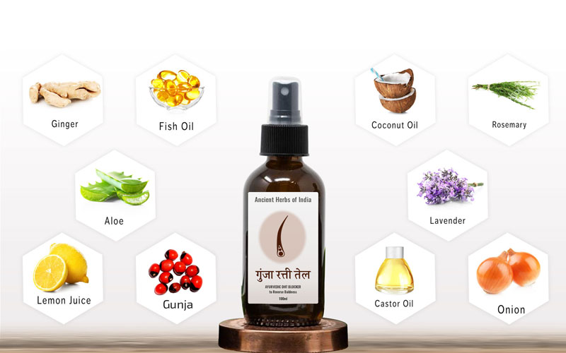 Gunja (Ratti) Oil for Hair fall
